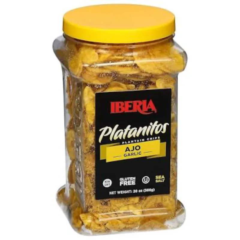 Chicharrita de Plátano con Ajo