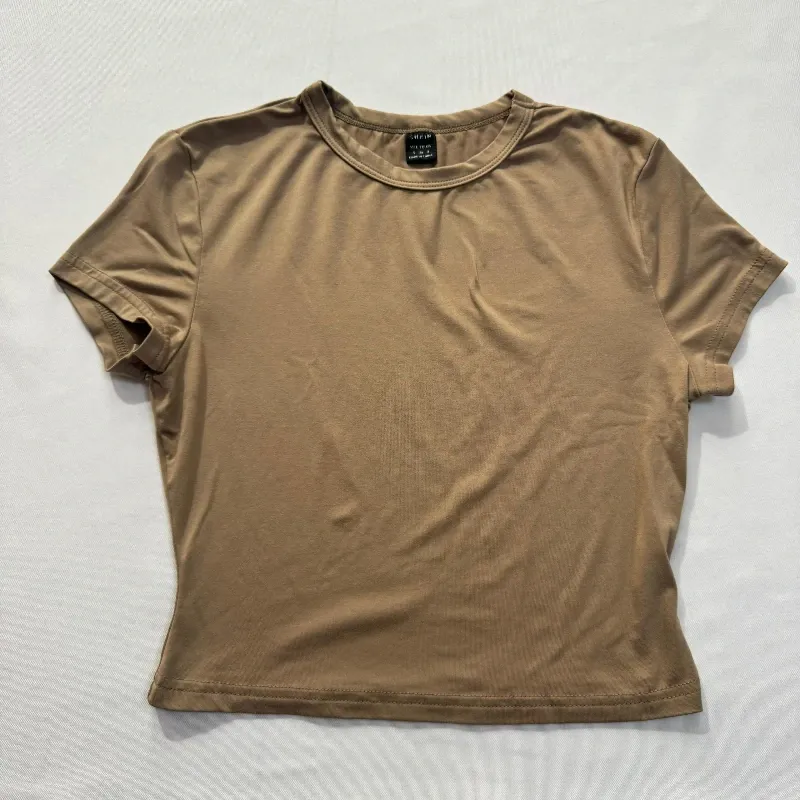 Top Pulover Básico Beige
