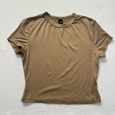 Top Pulover Básico Beige
