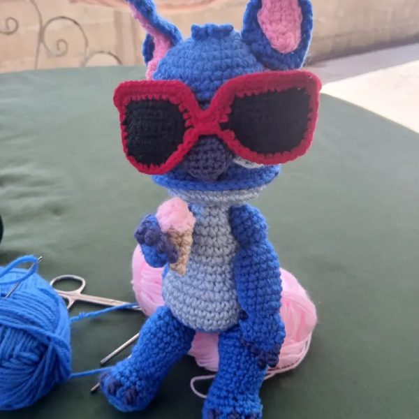 Stitch con helado