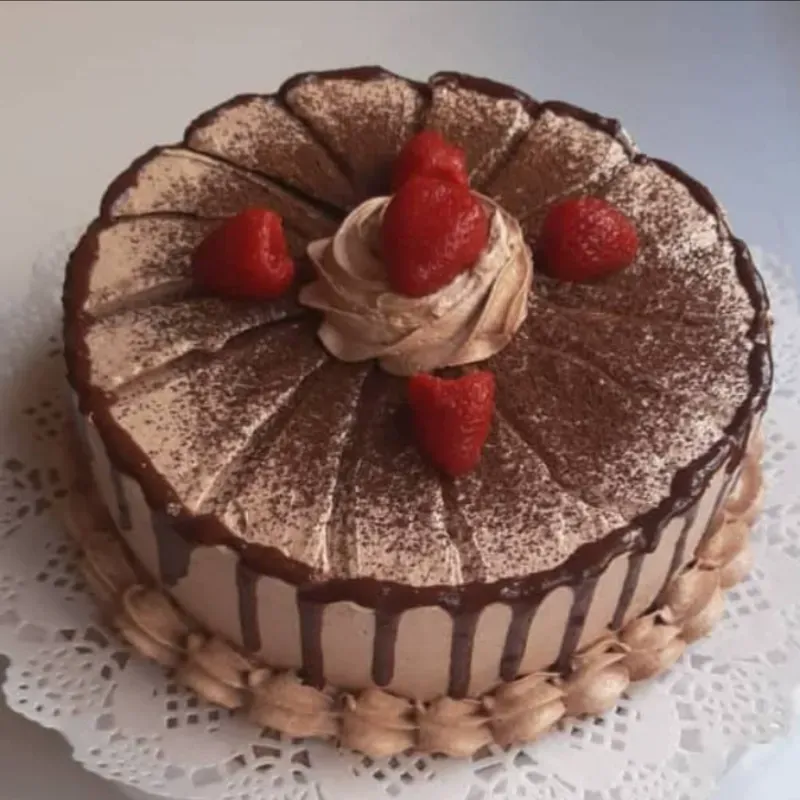 Cake de Crema de Chocolate