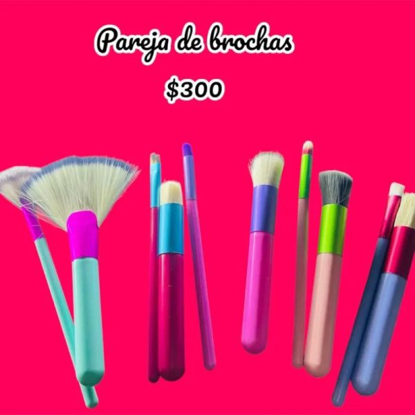 Parejas de brochas