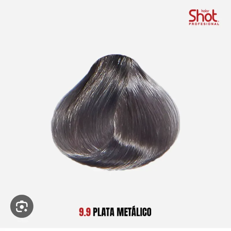 9.9 Plata Metálico