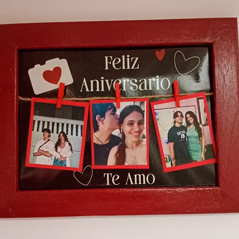 Cuadro personalizado de Aniversario.