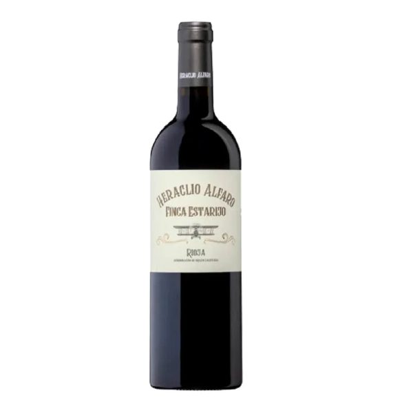 Vino Tinto Graciano/Garnacha/Tempranillo/Mazuelo D.O.Rioja HERACLIO ALFARO FINCA ESTARIJO Crianza 750ml/6 Caja
