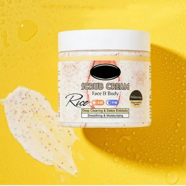 Exfoliante de arroz