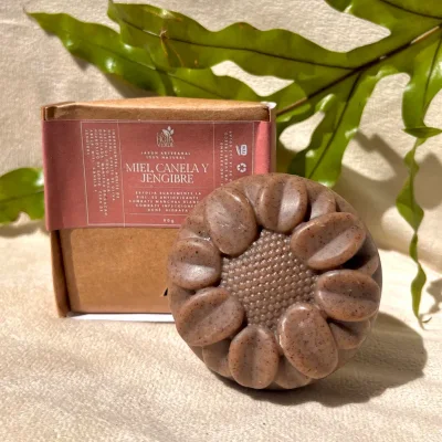 Jabón de Miel, Canela y Jengibre 