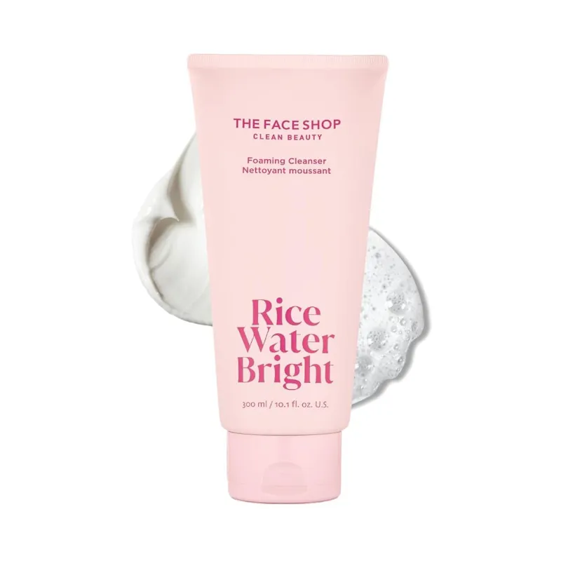Limpiador facial espumoso de Arroz