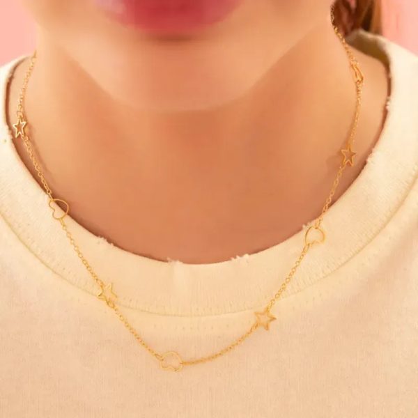 Choker Estrellas Love + Aretes