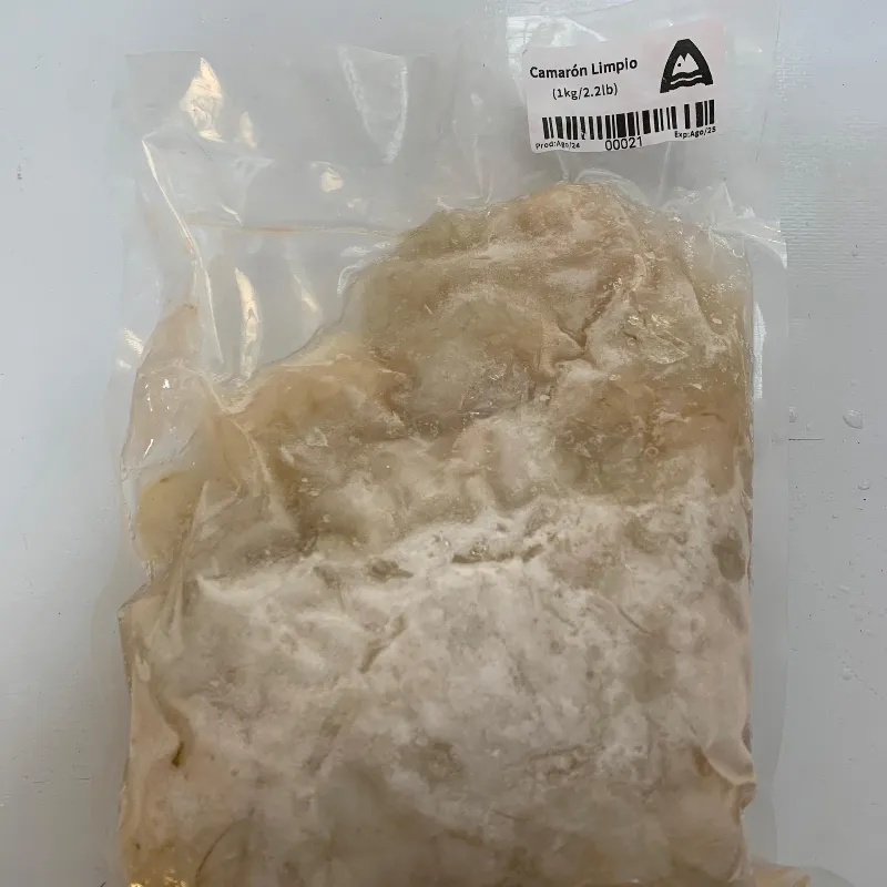 Camarón limpio
