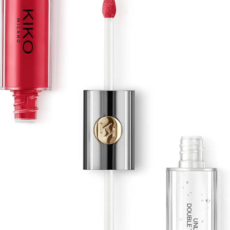 Lápiz labial brillante 2 en 1