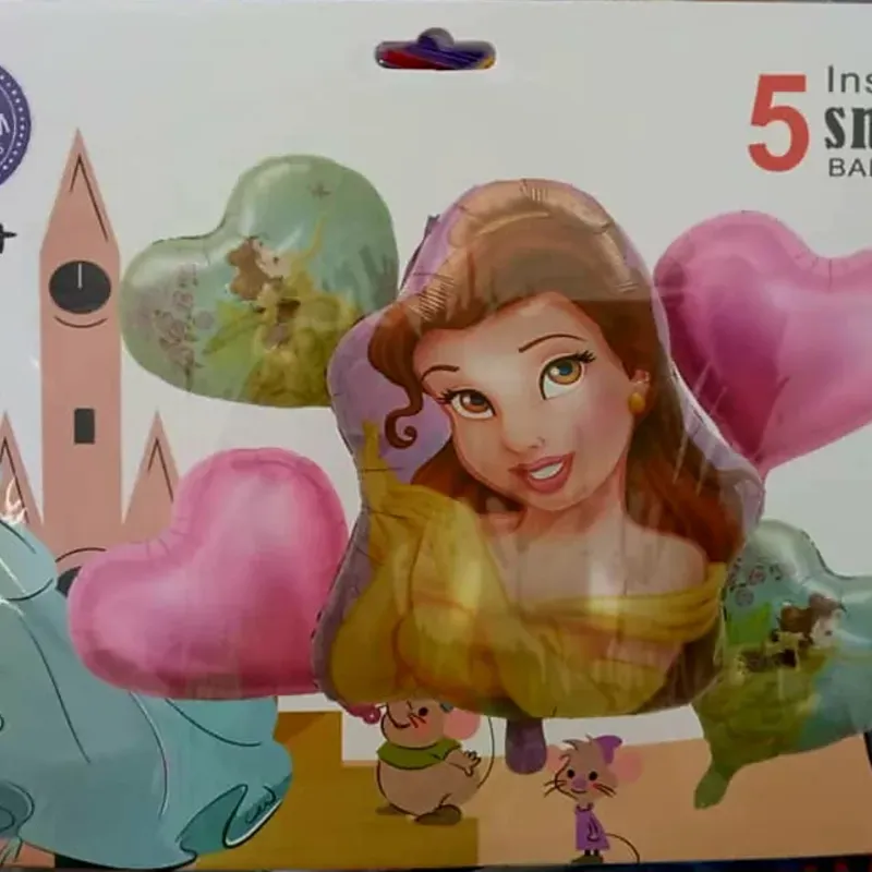 Set Globos Decoración "LA BELLA Y LA BESTIA"