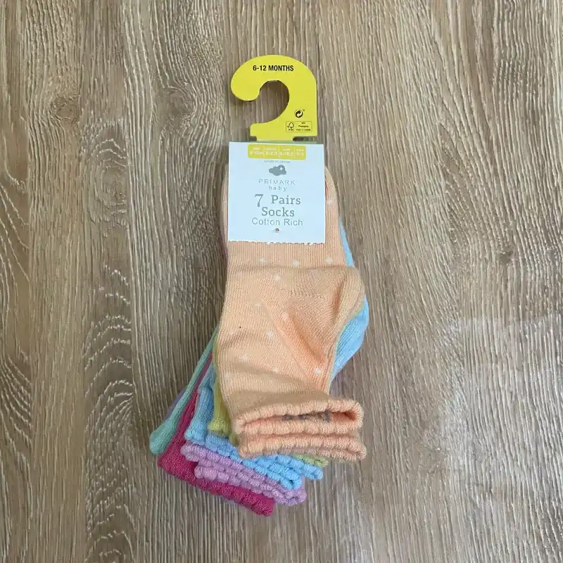 Pack de 7 pares de medias