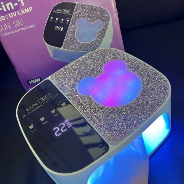 Lámpara recargable 108 w