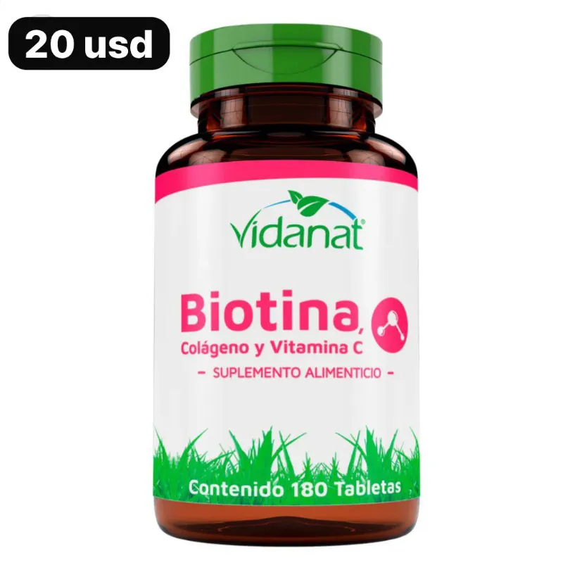 Biotina+Colágeno+Vitamina C