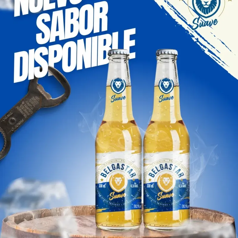 Cerveza Belgastar Suave 1u