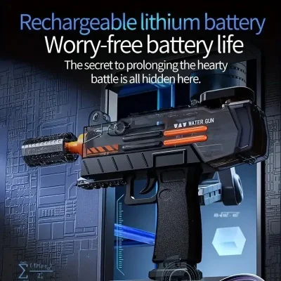 Pistola de Agua Eléctrica con Luces $45 usd