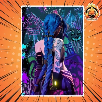 ✨ ¡póster de Jinx (Arcane)! ✨