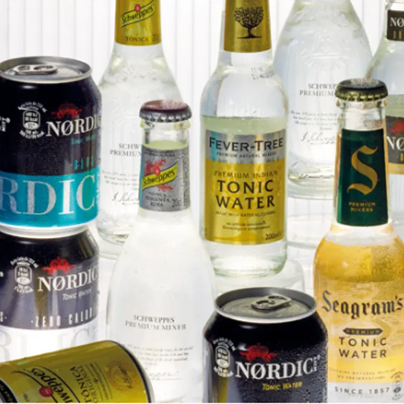 Agua tónica importada