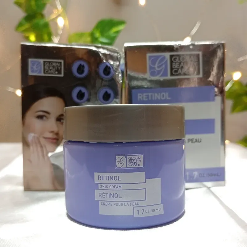 Crema de retinol para el cutis