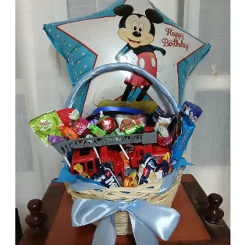 Cesta para Niño con Juguete