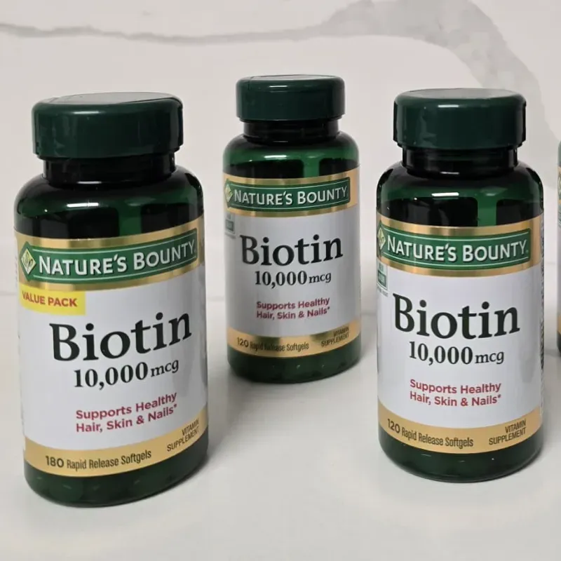Biotin 10000mcg 180 cápsulas