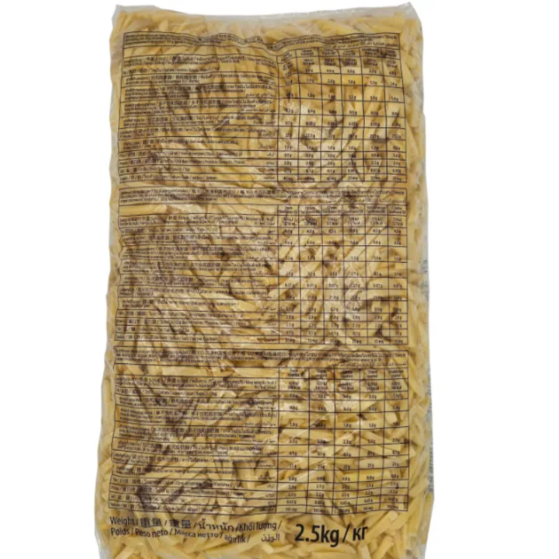 Papas prefritas 2.5kg