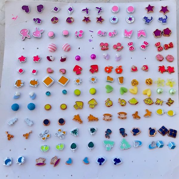 ARETES 100 pesos, el par
