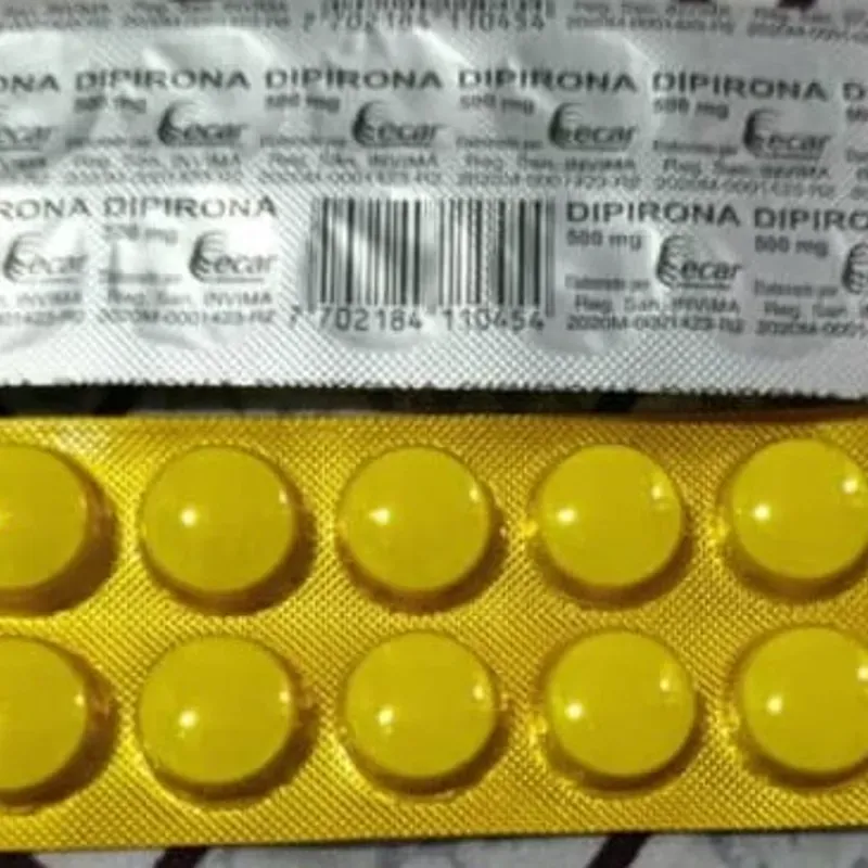 DIPIRONA - DURALGINA 10TAB 500mg