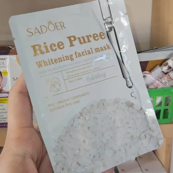 Mascarilla de Arroz Marca sadoer