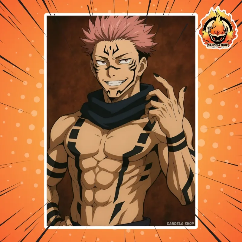 ✨ ¡póster de Sukuna (Jujutsu Kaisen)! ✨