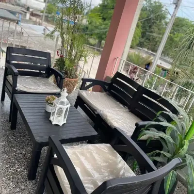 Juego de muebles de 4 piezas