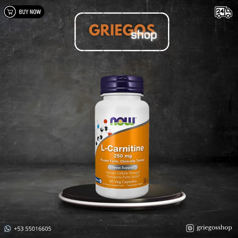 L-Carnitine | "NOW FOODS" | 60 caps