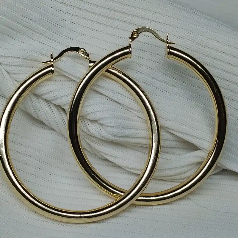 Argollas Grandes Lisas