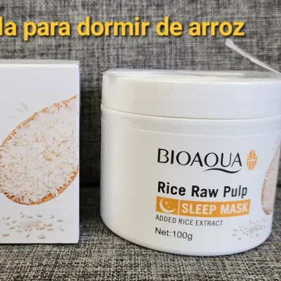 Mascarilla para dormir de arroz Bioaqua