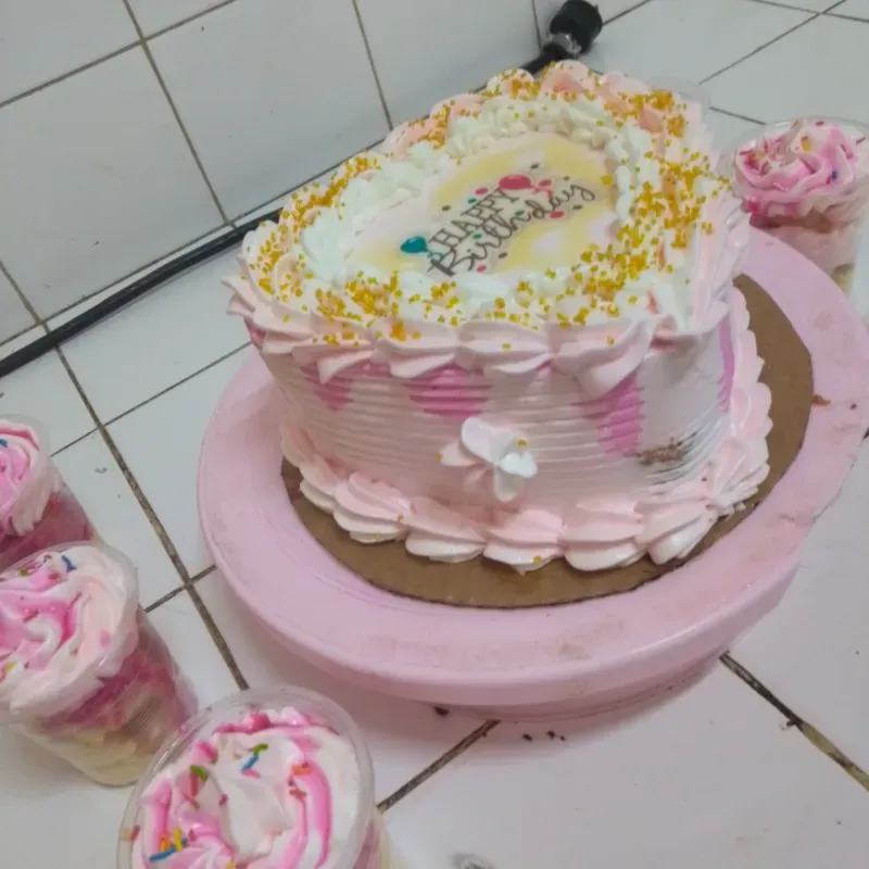 Mini cake en forma de corazón ❤️