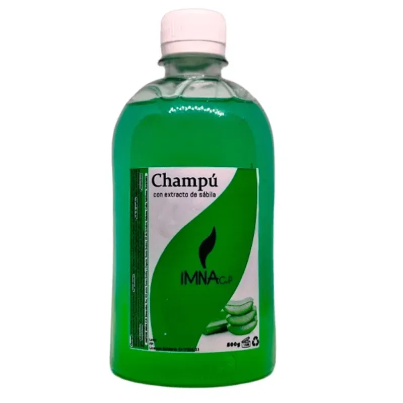 Champú sin sal con extracto de sábila 500 gr