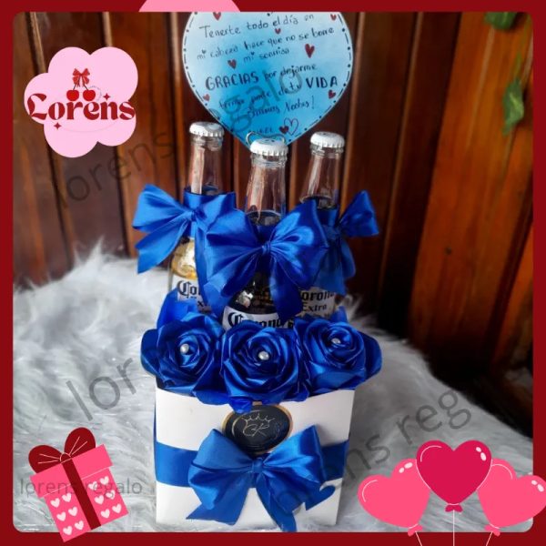 Caja de flores eternas 3