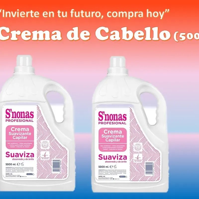 Crema Suavizante Capilar. 5000ml