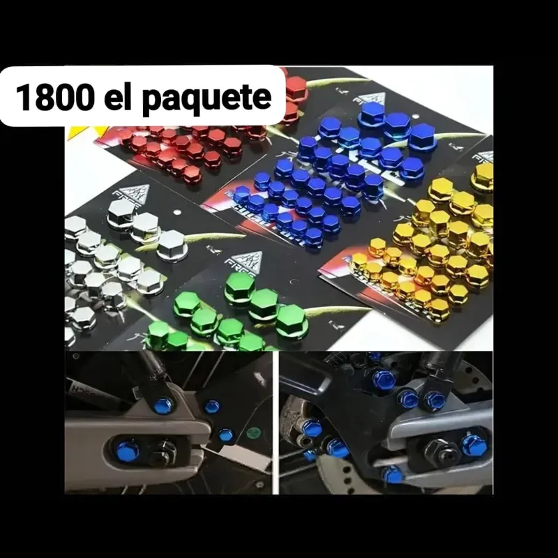 Embellecedores de tornillos