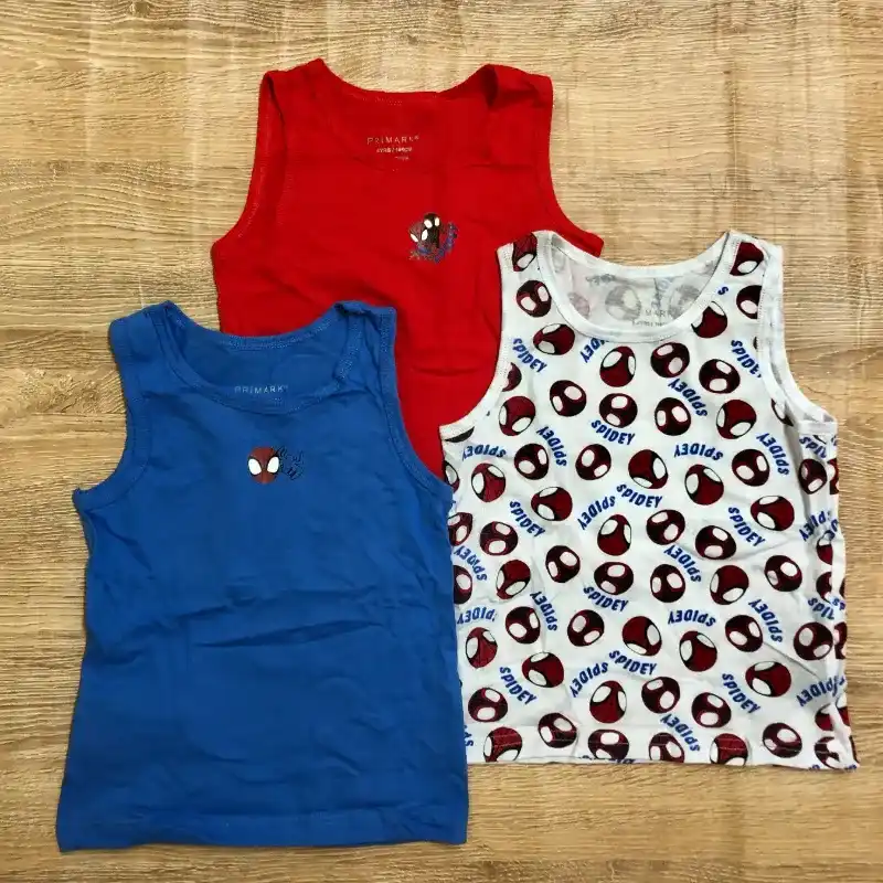 Pack de 3 camisetas de Spiderman