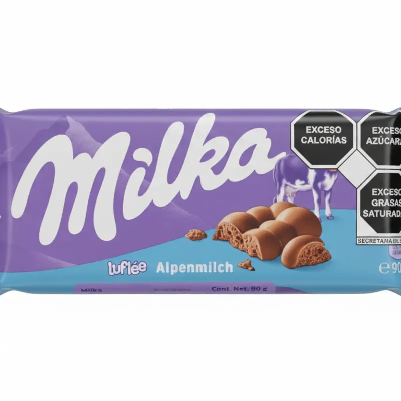 Barra de Chocolate con Leche Milka 90g