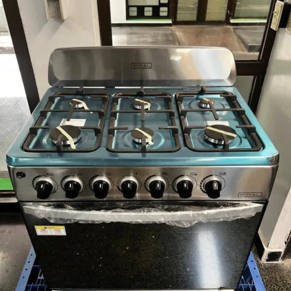Cocina Royal de 6 Quemadores ✅Encendido Eléctrico  ✅ Luz En El Horno