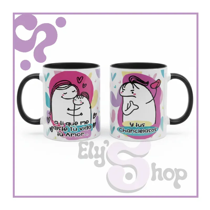 Taza Deformito amor y chanclazos