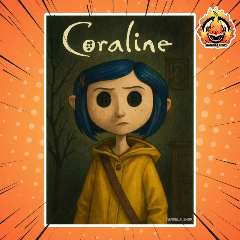 ✨ ¡póster de Coraline (Coraline y la puerta secreta)! ✨