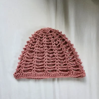 Mesh Hat/ Casquette rosa viejo