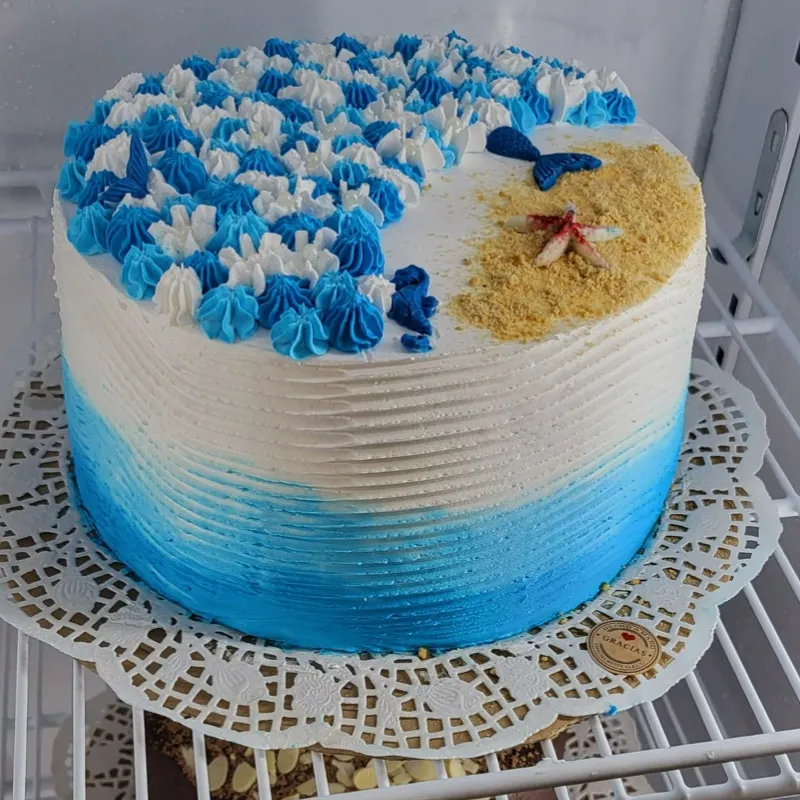 Tarta Blue Ocean