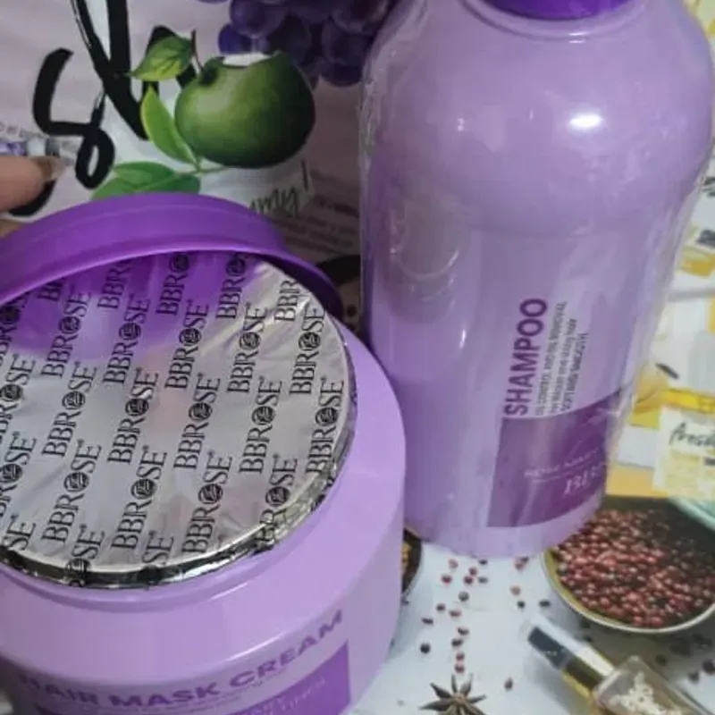 Juego de shampoo y mascarillas De romero para el crecimiento del cabello
