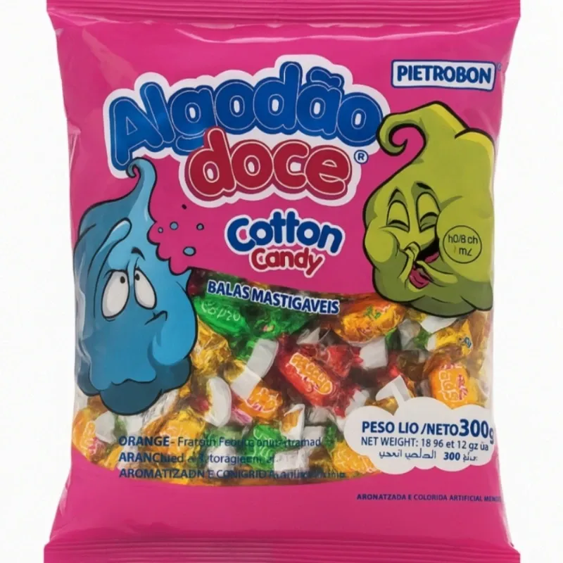 Caramelos blandos Algodón dulce