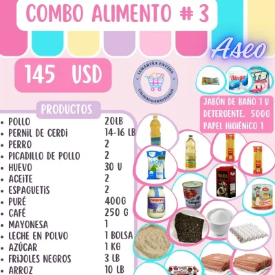 Combo Alimento 3